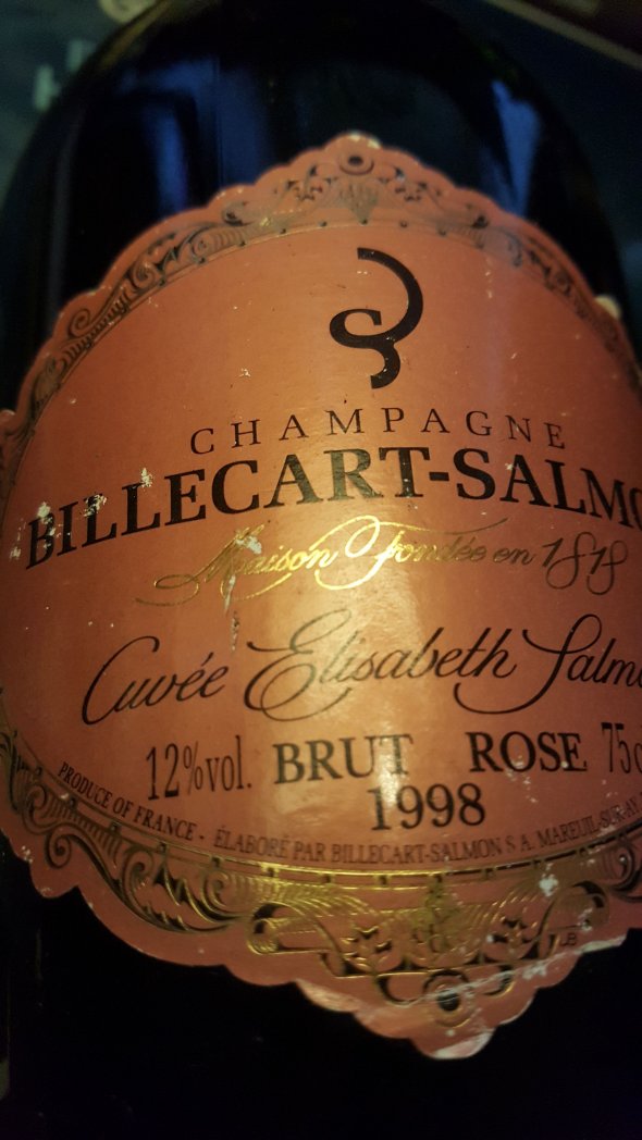 Billecart Salmon Cuvee Elisabeth Salmon Rose 1998