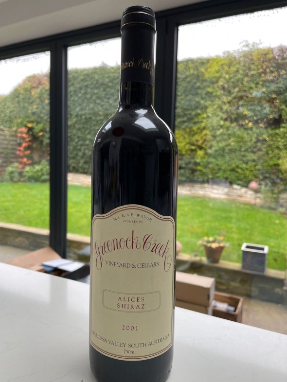 Greenock Creek, Alices Shiraz, Barossa Valley