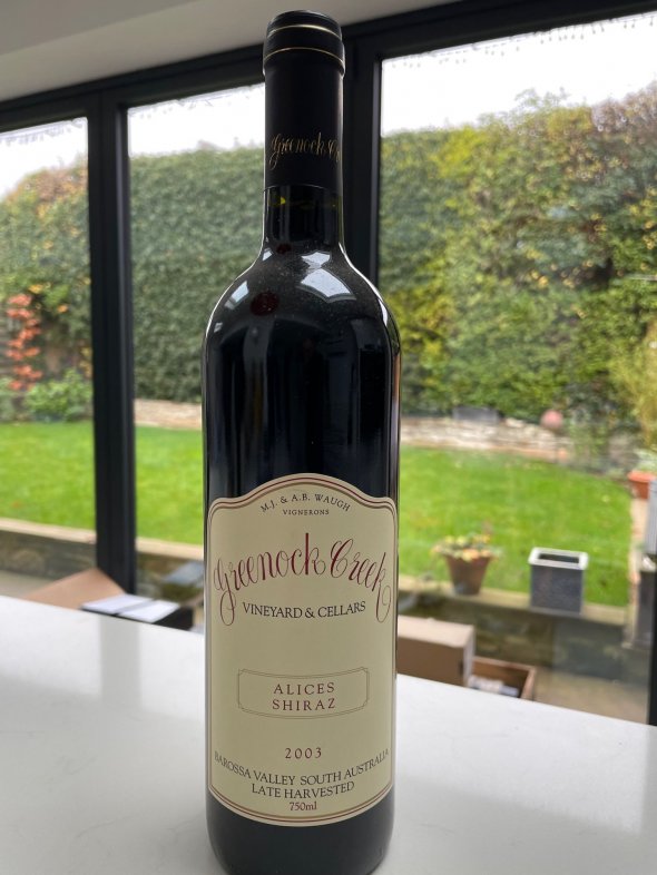 Greenock Creek, Alices Shiraz, Barossa Valley