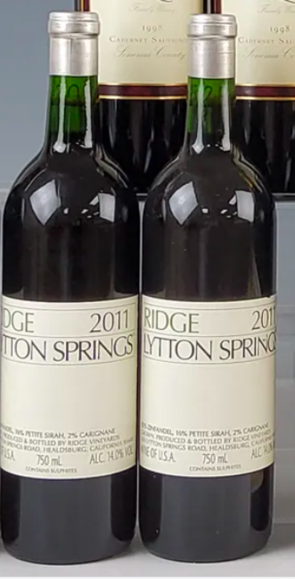Ridge, Lytton Springs Zinfandel, Napa Valley