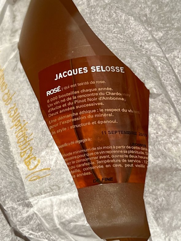 Jacques Selosse, Rose Brut NV