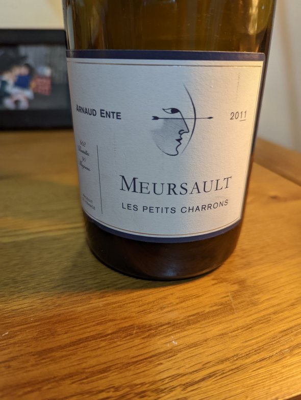 Arnaud Ente, Meursault Premier Cru, Les Petits Charon s 