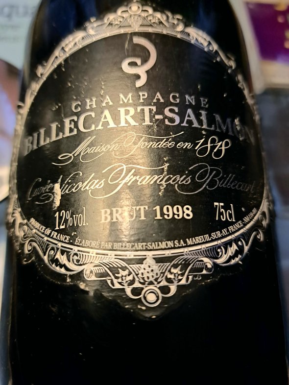 Billecart Salmon Cuvee Nicolas Francois 1998