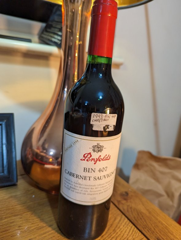Penfolds, Bin 407 Cabernet Sauvignon, South Australia