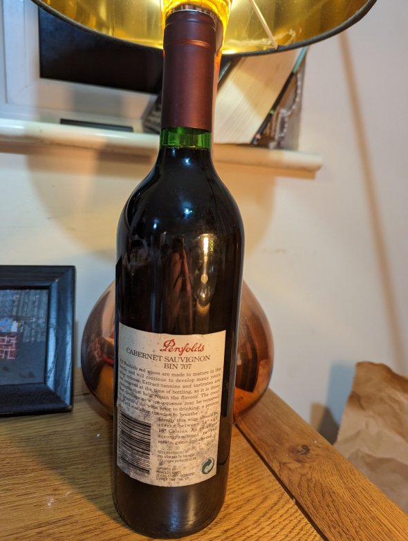 Penfolds, Bin 707 Cabernet Sauvignon, South Australia