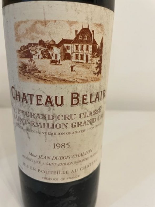 Chateau Belair PREMIER Grand Cru Classe B, Saint-Emilion 