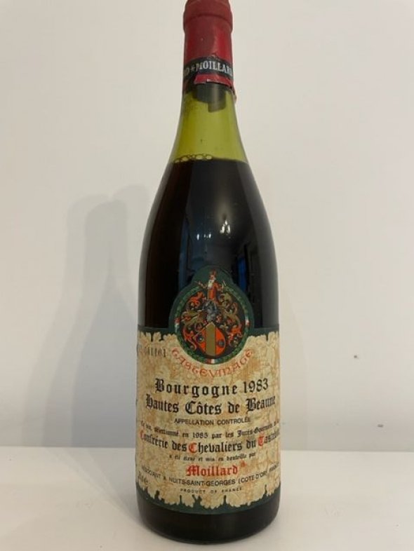 Moillard, Bourgogne Haut Cotes de Beaune, Confrerie des Chevaliers du Tastevine