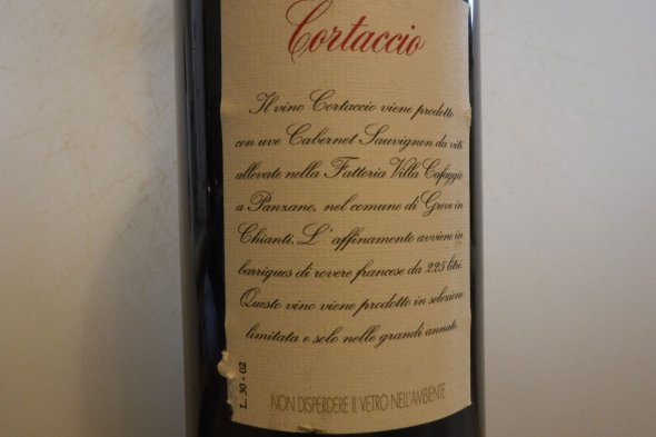 Villa Cafaggio, Cortaccio, IGT