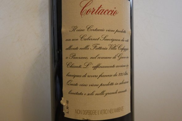Villa Cafaggio, Cortaccio, IGT