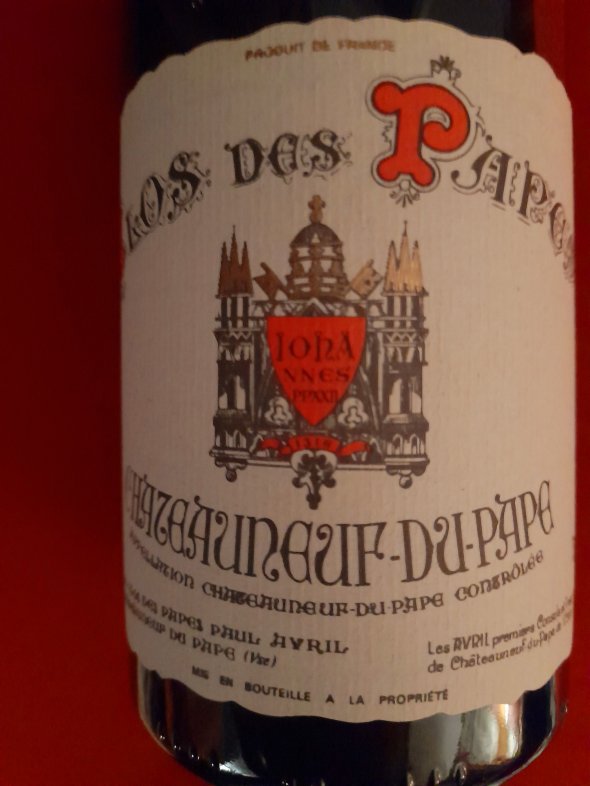 Paul Avril, Chateauneuf-du-Pape, Clos Papes