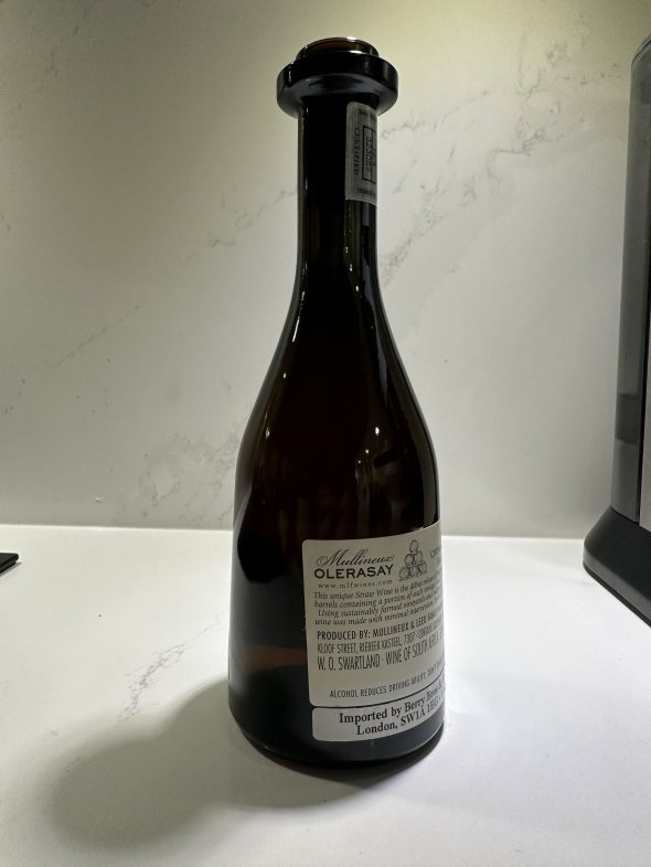 Mullineux, Olerasay 1&deg; Chenin Blanc, Swartland