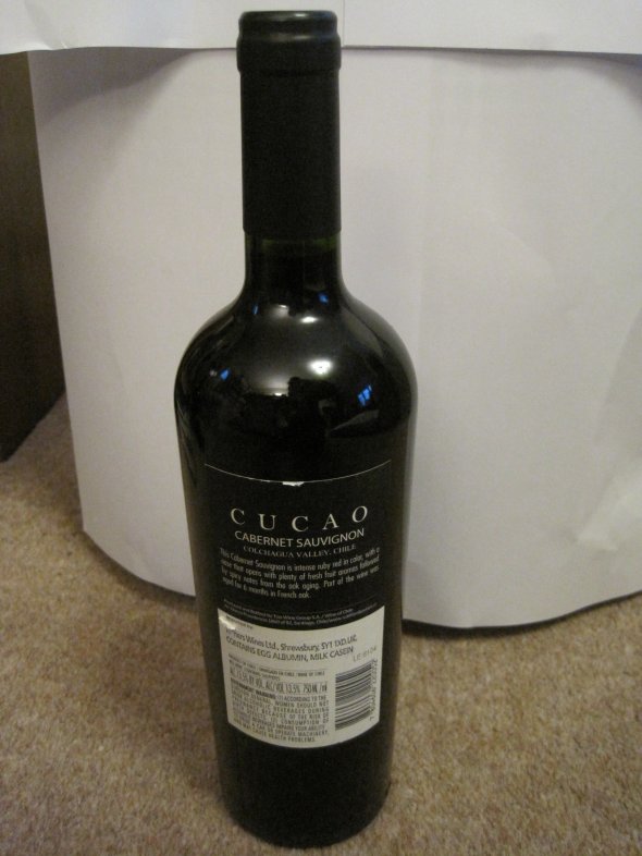 Cucao, CS Reserva Cabernet Sauvignon