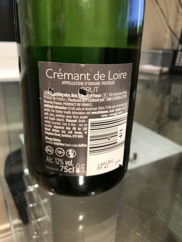 Cremant de Loire, Brut