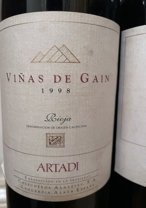 6x Artadi, Vinas Gain, Rioja 