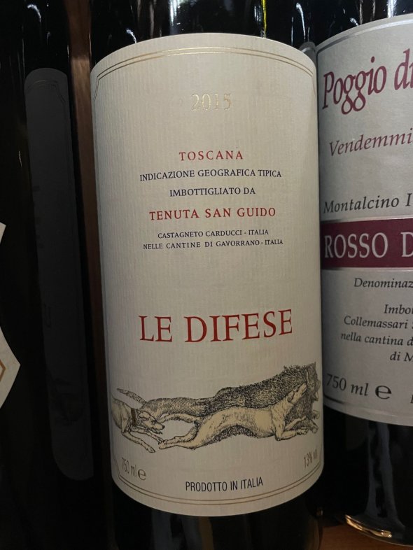 Le Difese, Tenuta San Guido, Toscana