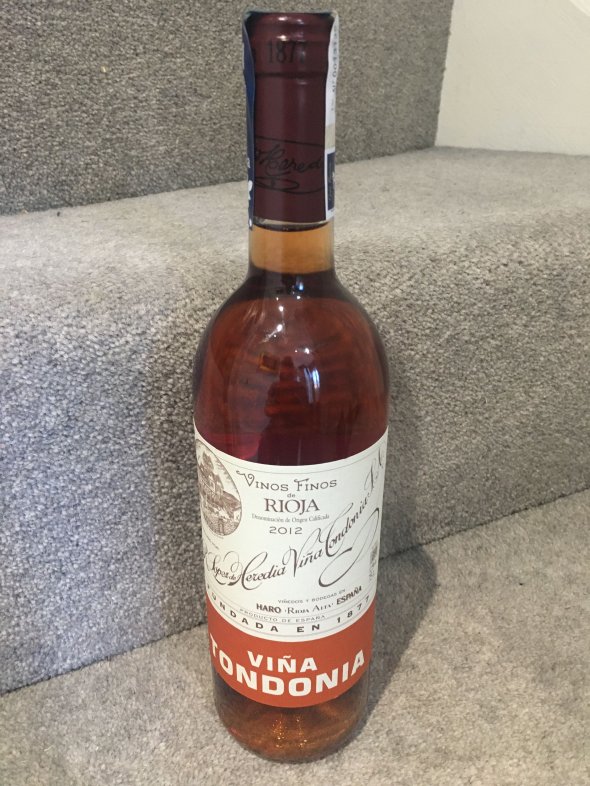 2012 R. Lopez de Heredia, Tondonia Rosado Gran Reserva, Rioja