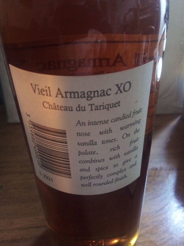 Viel Armagnac XO, Chateau du Tariquet