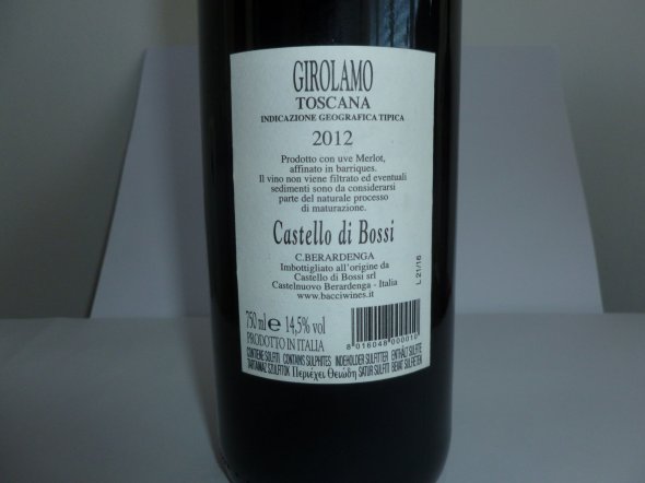 Bossi, Girolamo, IGT