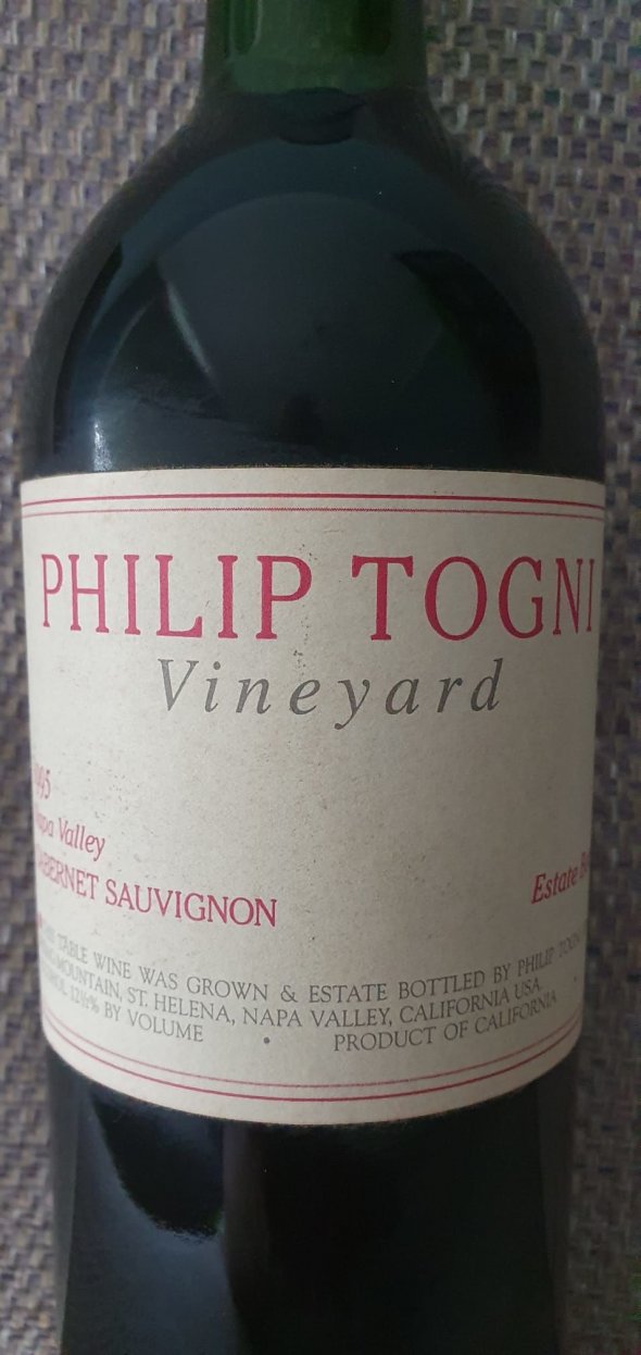 Philip Togni, Cabernet Sauvignon, Napa Valley