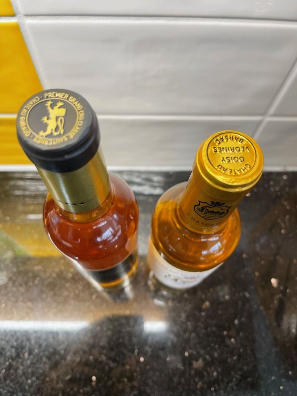 Pair of  Sauternes - 2009 Chateau Doisy-Vedrines and 2009 Chateau Guiraud  - both 375ml