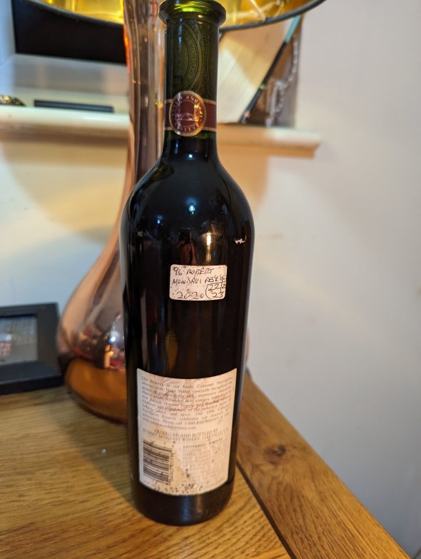Robert Mondavi Winery, Reserve Cabernet Sauvignon, Napa Valley