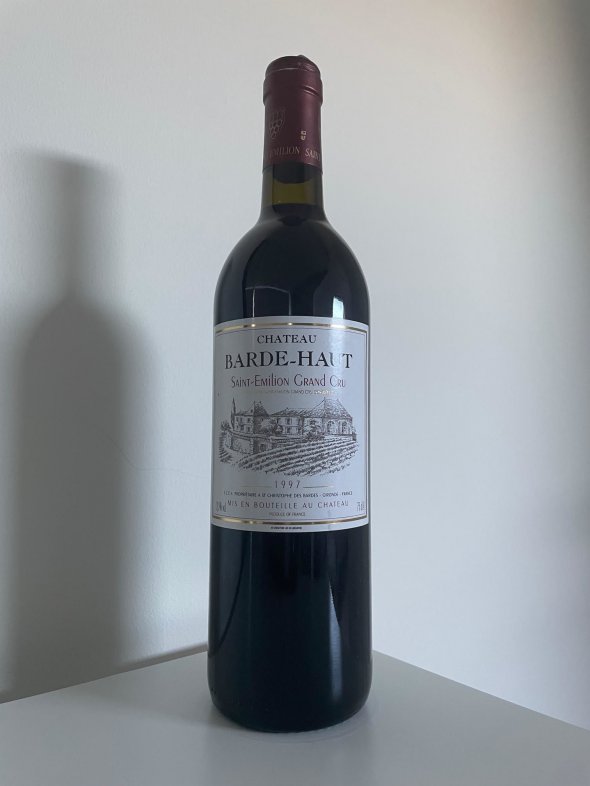 Chateau Barde Haut Grand Cru Classe, Saint-Emilion Grand Cru - 1997 - One Bottle