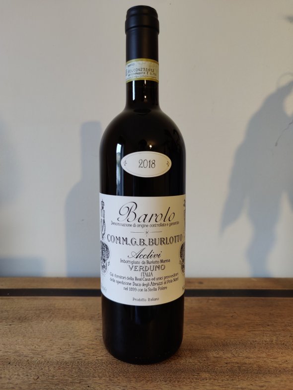 Barolo Acclivi DOCG 2018 GB Burlotto