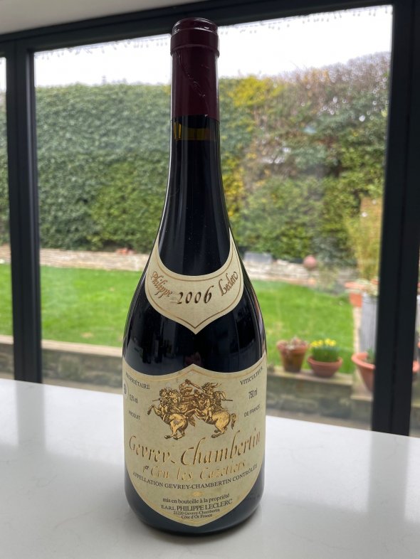Philippe Leclerc, Gevrey-Chambertin Premier Cru, Les Cazetiers