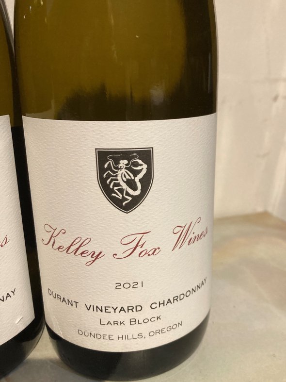 Durant Vineyard Chardonnay,  Kelly Fox Wines, Dundee Hills 