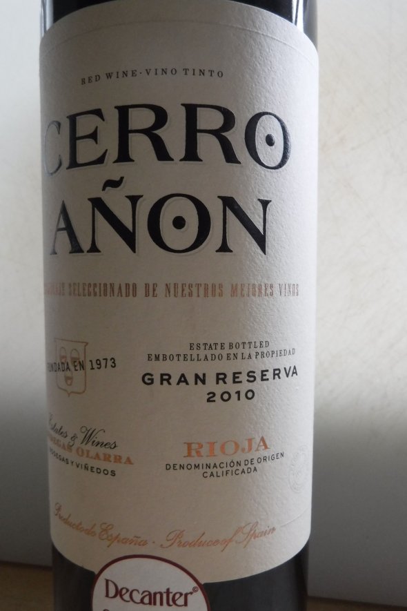 Olarra, Cerro Anon Gran Reserva, Rioja