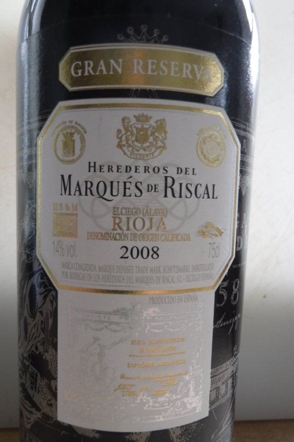Marques de Riscal, Gran Reserva, Rioja