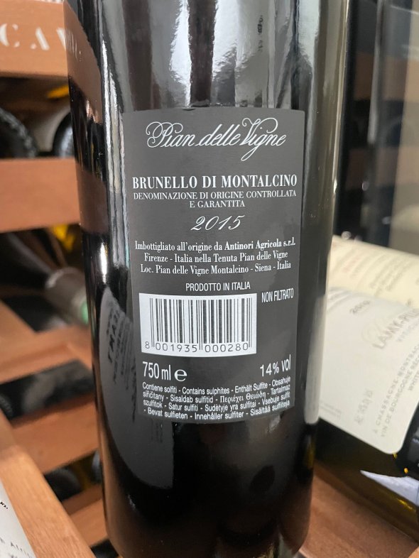 Marchesi Antinori, Pian Delle Vigne