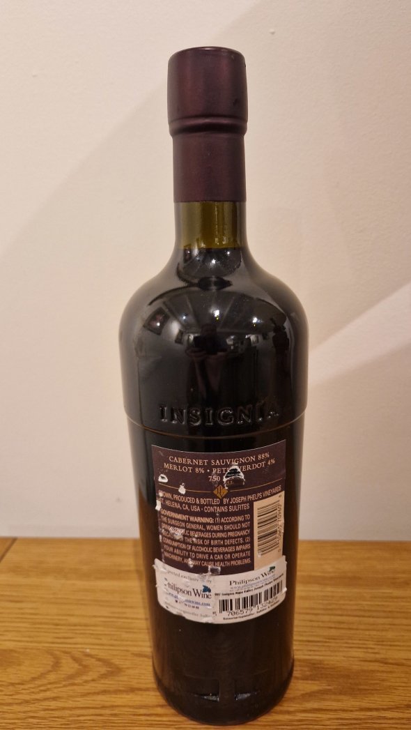 Joseph Phelps, Insignia, Napa Valley