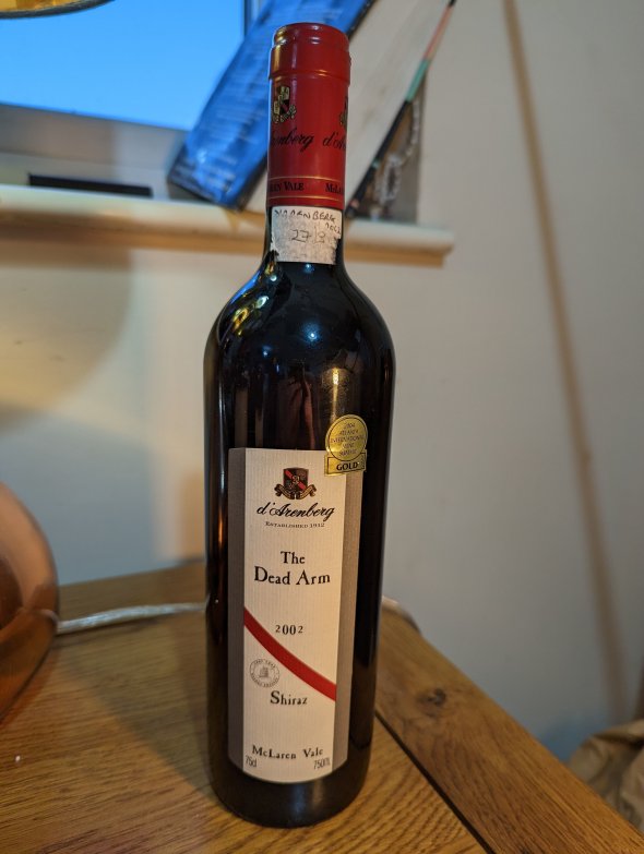 d Arenberg, The Dead Arm Shiraz, McLaren Vale