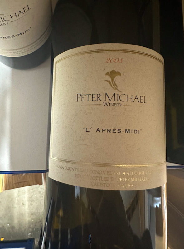 Peter Michael, L'Apres-Midi, Knights Valley