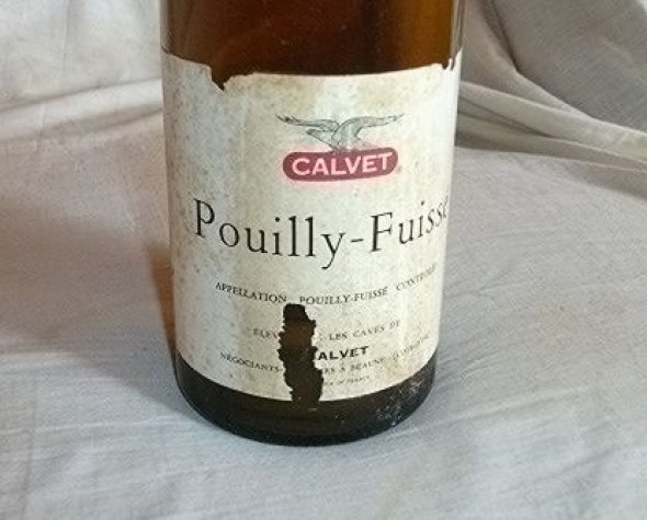 1970 Calvet,  Pouilly-Fuisse.  Beaune, Cote D'Or.