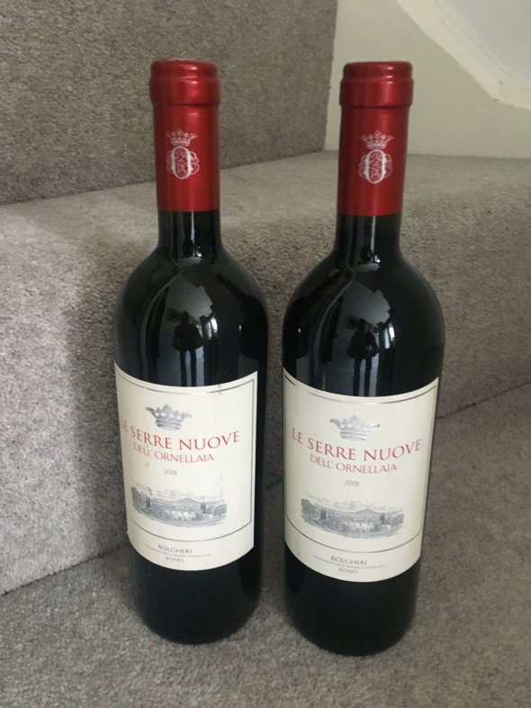 2018 (2 bottles) Le Serre Nuove dell'Ornellaia, Bolgheri