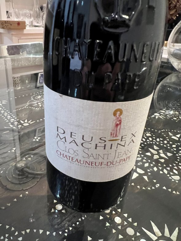 Clos Saint Jean, Chateauneuf-du-Pape, Deus ex Machina