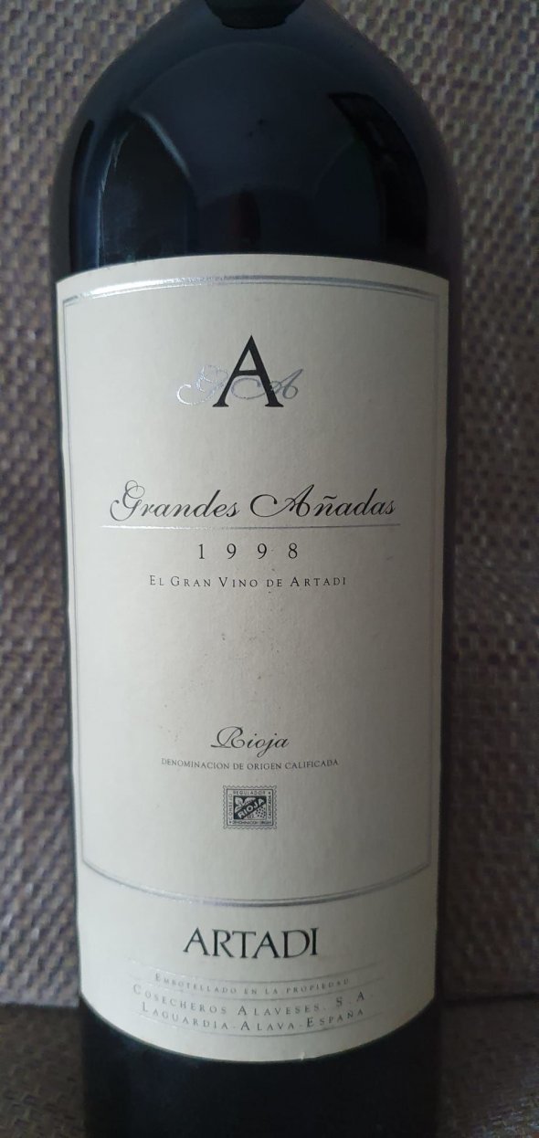 Artadi, Grandes A&ntilde;adas, Rioja