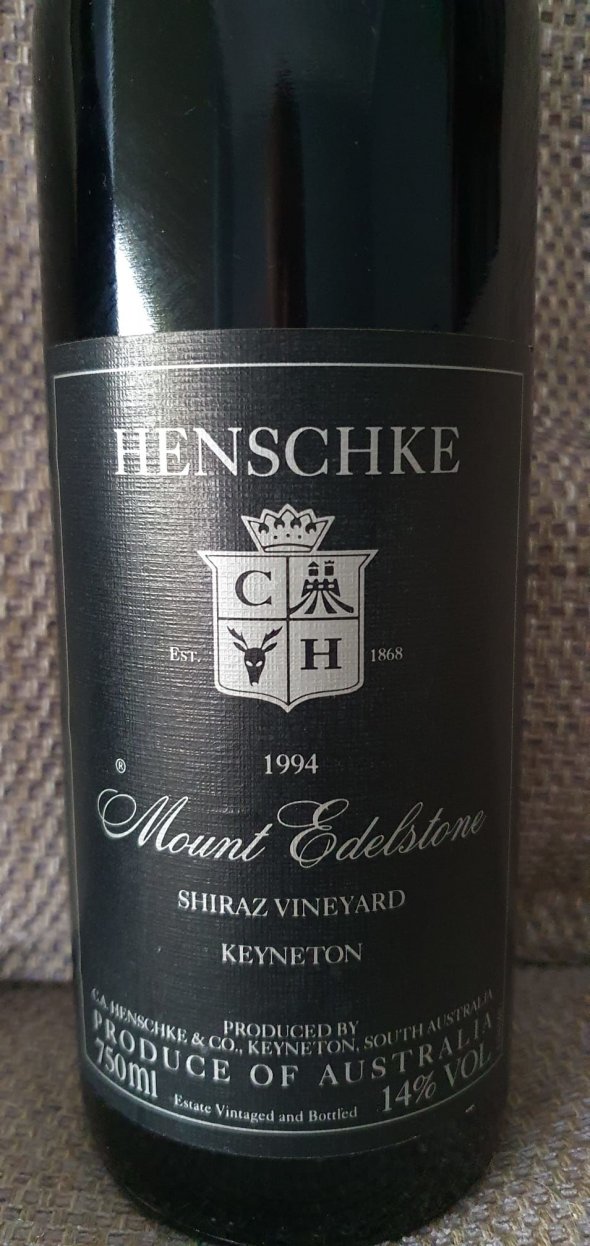 Henschke, Mount Edelstone Vineyard,Eden Valley, 1994 & 1996.