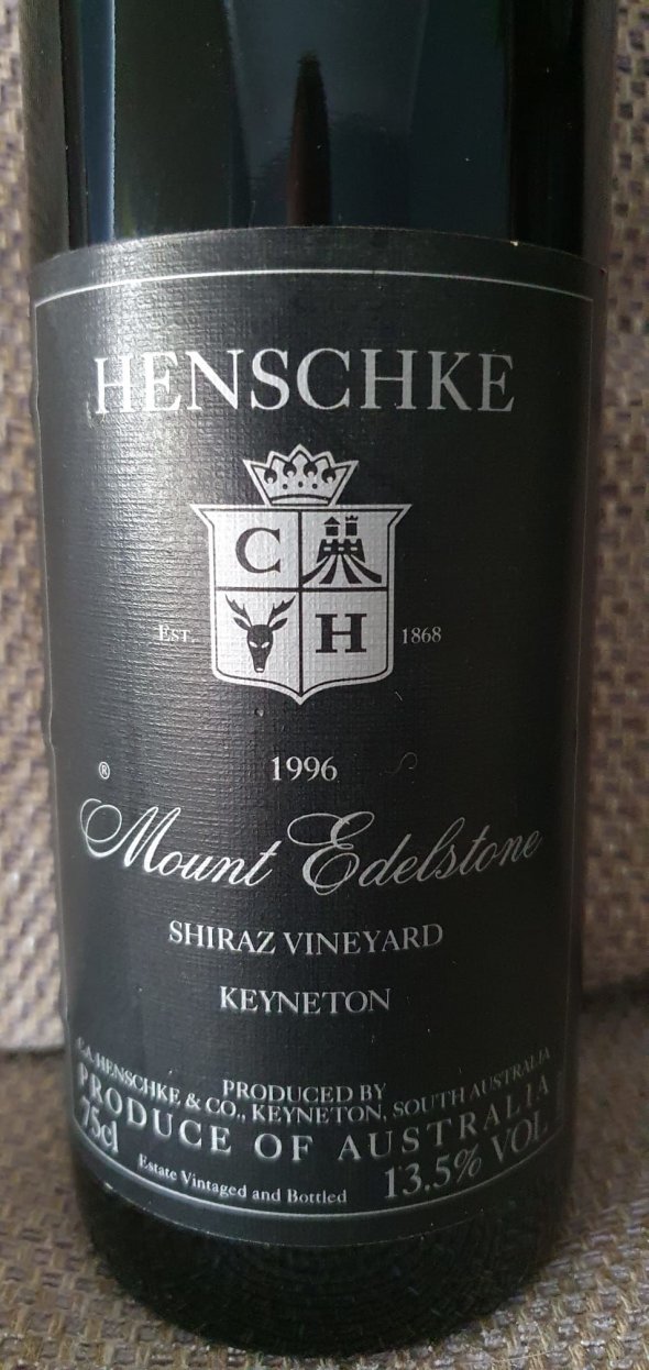 Henschke, Mount Edelstone Vineyard,Eden Valley, 1994 & 1996.
