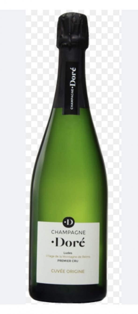 Champagne Brut Maison Dore , Premier Cru Ludes , Cuvee Origine NV , 6 Bottles 