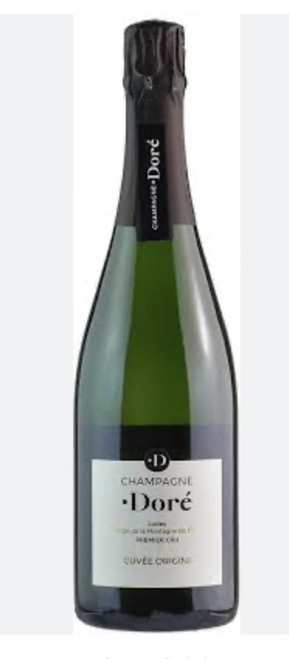 Champagne Brut Maison Dore , Premier Cru Ludes , Cuvee Origine NV , 6 Bottles 