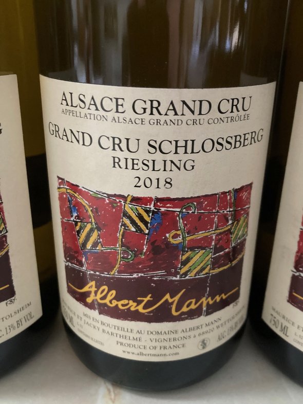 Riesling Grand Cru "Schlossberg" Albert Mann