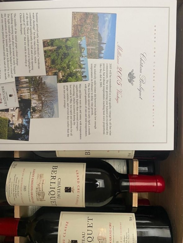 Chateau Berliquet Grand Cru Classe, Saint-Emilion Grand Cru