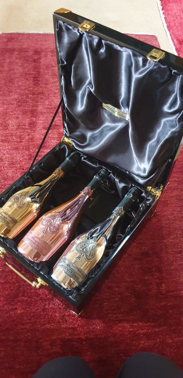 Armand De Brignac Trilogie Three Bottle Boxed Set Ace of Spades