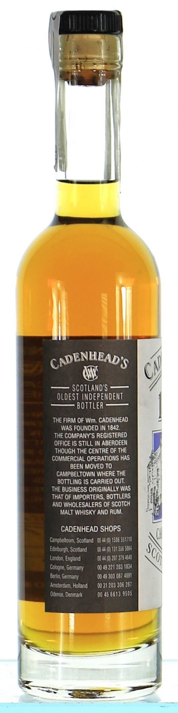 Cadenhead s Cask Strength Campbeltown Malt Whisky
