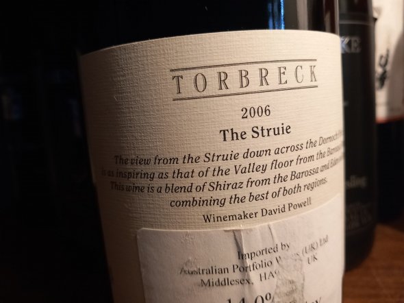 Torbreck, The Struie, Barossa
