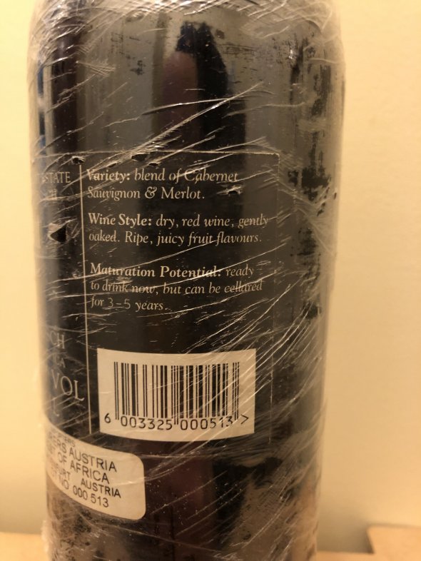 Kaapzicht, Bin 3 Merlot Cabernet Sauvignon, Stellenbosch