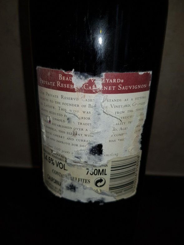 Beaulieu Vineyard, Georges Latour Private Reserve Cabernet Sauvignon, Napa Valley